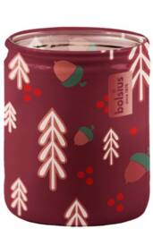 KDMD Sleeved Glass Candle - Winter Spices in Maroon - thumbnail 2
