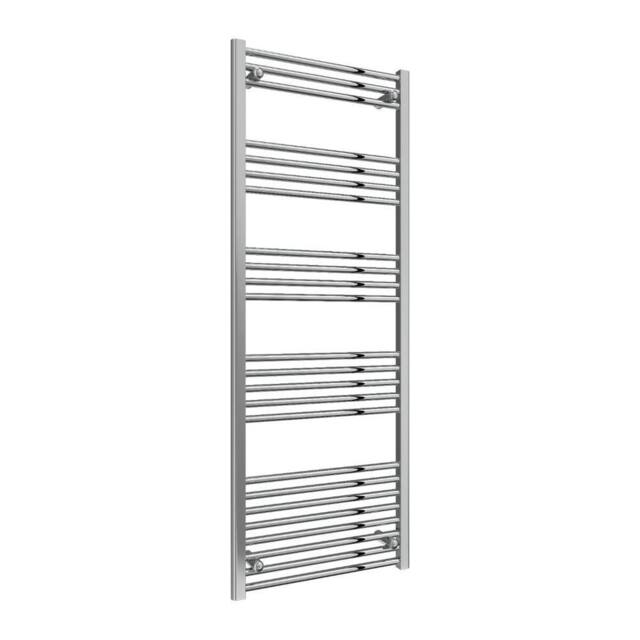Bathroom Kingdom Capo Chrome Straight Heated Towel Rail 1800x600 in Silver - image 1