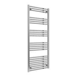 Bathroom Kingdom Capo Chrome Straight Heated Towel Rail 1800x600 in Silver