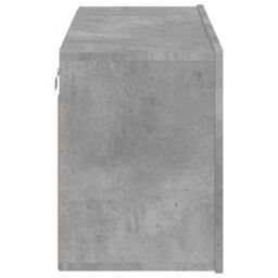 Berkfield Home TV Cabinet Wall-mounted Concrete Grey 80x30x41 cm - Size: 80 x 30 x 41 cm - thumbnail 7