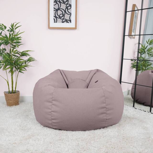 rucomfy Beanbags rucomfy Veneto Classic Bean Bag for Adults - Soft Lounge Chair in Lilac - image 1