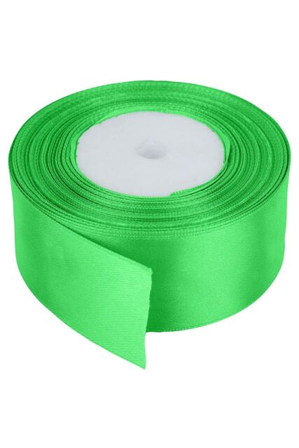 Neel Blue Double Sided Satin Polyester Ribbon Roll, 40mm x 25 Metres in Emerald - image 1