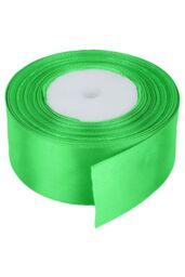 Neel Blue Double Sided Satin Polyester Ribbon Roll, 40mm x 25 Metres in Emerald - thumbnail 2