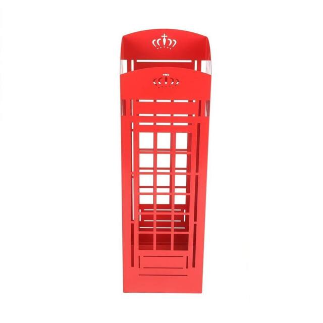 KORVIXA Metal Umbrella Holder Free Standing in Red - Size: 900mm - image 1