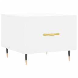 Berkfield Home Coffee Tables 2 pcs White 50x50x40 cm Engineered Wood - Size: 50 x 50 x 40 cm - thumbnail 5