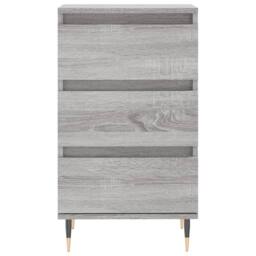 Berkfield Home Sideboard Grey Sonoma 40x35x70 cm Engineered Wood - Size: 40 x 35 x 70 cm - thumbnail 5