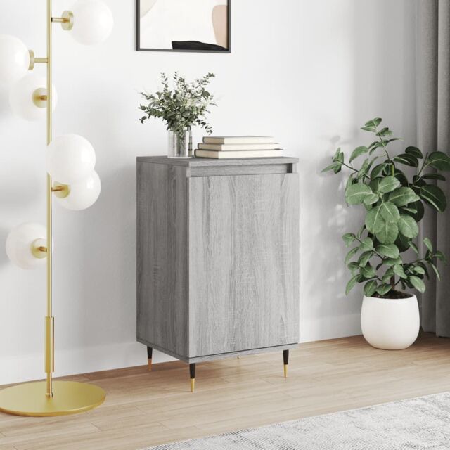 Berkfield Home Sideboard Grey Sonoma 40x35x70 cm Engineered Wood - Size: 40 x 35 x 70 cm - image 1