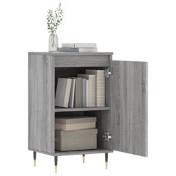 Berkfield Home Sideboard Grey Sonoma 40x35x70 cm Engineered Wood - Size: 40 x 35 x 70 cm - thumbnail 4