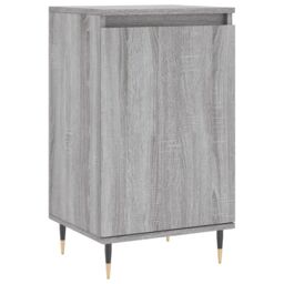 Berkfield Home Sideboard Grey Sonoma 40x35x70 cm Engineered Wood - Size: 40 x 35 x 70 cm - thumbnail 2