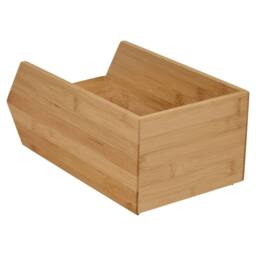 Havendro 3PCS Single Compartment Wooden Cosmetic Organiser Makeup Storage in Natural - thumbnail 2