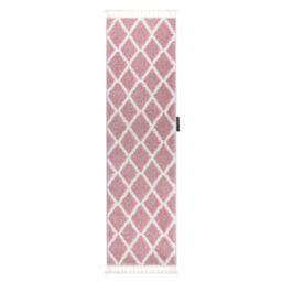 RugsX Berber Runner in Pink - Size: 70 cm x 200 cm - thumbnail 2