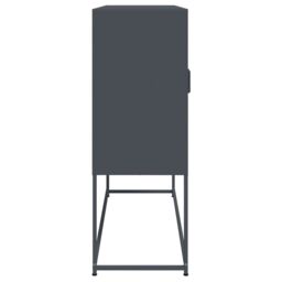Berkfield Home Highboard Anthracite 100.5x39x107 cm Steel - thumbnail 7
