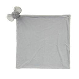 Mumbles Elephant Blanket in Grey