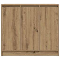 Berkfield Home Sideboard Artisan Oak 85x34x76 cm Engineered Wood in Brown - Size: 85 x 34 x 76 cm - thumbnail 6