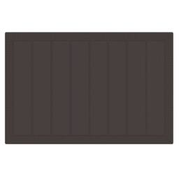 Berkfield Home 7 Piece Garden Dining Set with Cushions Brown Poly Rattan - thumbnail 6