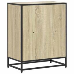 Berkfield Home Book Cabinet Sonoma Oak 60x35x76 cm Engineered Wood in Light Brown - Size: 60 x 35 x 76 cm - thumbnail 6