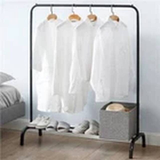 Havendro Black Heavy Duty Clothes Stand Shoe Storage Shelf Bedroom - image 1