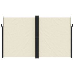 Berkfield Home Retractable Side Awning Cream 200x1000 cm - thumbnail 3