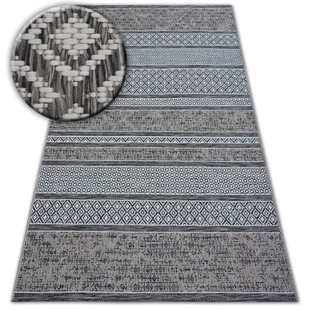 RugsX Loft Rug in Grey - Size: 160 cm x 230 cm - image 1