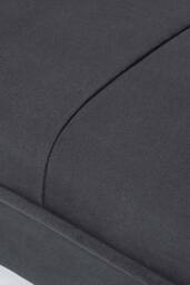 Homescapes Laurie Velvet Click Clack Sofa Bed in Black - thumbnail 5
