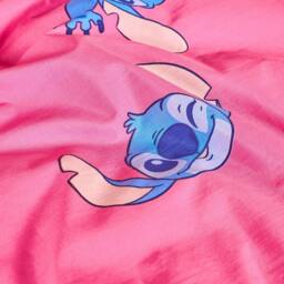OHS Stitch Cotton Blend Bedding Set Duvet Cover with Pillowcase in Pink - Size: Single - thumbnail 5