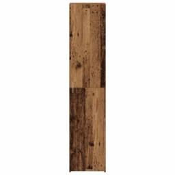 Berkfield Home Highboard Old Wood 40x42.5x185 cm Engineered Wood in Brown - thumbnail 6