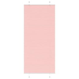 Berkfield Home Pleated Blind Pink 90x200 cm Fabric Width 89.4 cm Polyester - thumbnail 2