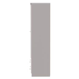 Ready Assembled 2 U Stratford Tall 2 Door 2drw Mirrored Wardrobe (Ready Assembled) in Taupe - thumbnail 2