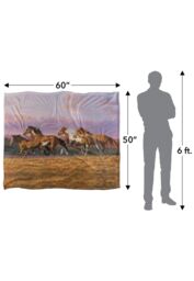 Wild Wings Sunset Cruise 2 Silky Touch Super Soft Throw Blanket 152 X 127 cm in White - thumbnail 5
