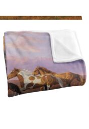 Wild Wings Sunset Cruise 2 Silky Touch Super Soft Throw Blanket 152 X 127 cm in White - thumbnail 3