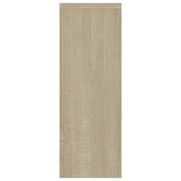Berkfield Home Wall Shelf Sonoma Oak 45.1x16x45.1 cm Engineered Wood in Light Oak - thumbnail 5
