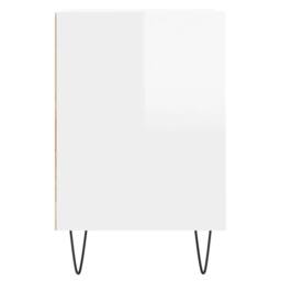 Berkfield Home TV Cabinet High Gloss White 100x35x55 cm Engineered Wood - Size: 100 x 35 x 55 cm - thumbnail 7