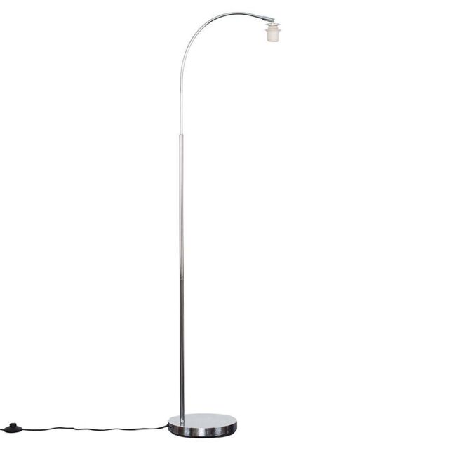 ValueLights Curva Silver Floor Lamp Base - image 1