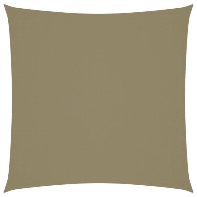 Berkfield Home Sunshade Sail Oxford Fabric Square 2.5x2.5 m Beige - image 1
