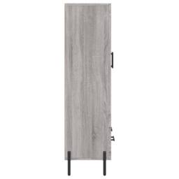 Berkfield Home Highboard Grey Sonoma 69.5x31x115 cm Engineered Wood - thumbnail 7
