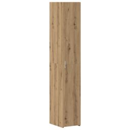 Berkfield Home Highboard Artisan Oak 30x42.5x185 cm Engineered Wood in Brown - thumbnail 2