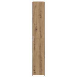 Berkfield Home Highboard Artisan Oak 30x42.5x185 cm Engineered Wood in Brown - thumbnail 6
