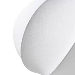 Wyld and Coco Faux Silk Pendant Lamp White Handmade Modern Ceiling Light - thumbnail 7