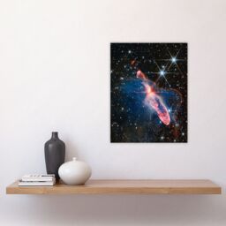 "Artery8 Wall Art Print NASA James Webb Space Telescope Actively Forming Stars Question Mark Baby Stars Bedroom Decor Poster - Size: W18"" x H24""" - thumbnail 4