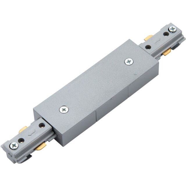Loops Commercial Track Light Central Connector - 180mm Length - Silver Rail System in Metallics - image 1