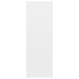 Berkfield Home Wall-mounted TV Cabinet White 37x37x107 cm Engineered Wood - Size: 37 x 37 x 107 cm - thumbnail 5
