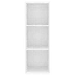 Berkfield Home Wall-mounted TV Cabinet White 37x37x107 cm Engineered Wood - Size: 37 x 37 x 107 cm - thumbnail 4