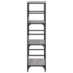 Berkfield Home Bookshelf Grey Sonoma 50x33x117.5 cm Engineered Wood - thumbnail 5