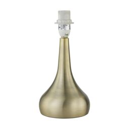 First Choice Lighting Romana - Antique Brass 23cm Touch Operated Table Lamp Base in Bronze