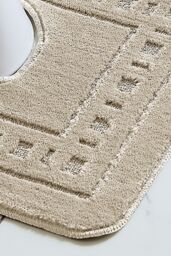 Catherine Lansfield 'Armoni' Bath Mat & Ped Set in Natural - thumbnail 3