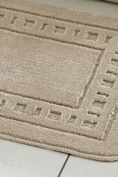 Catherine Lansfield 'Armoni' Bath Mat & Ped Set in Natural - thumbnail 2