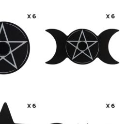 Something Different Black Magic Spell Mixed Candle Holder (Pack of 36) - thumbnail 2