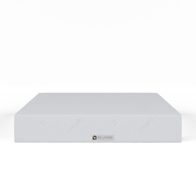DS Living Memory Foam Mattress Orthopedic 10 Inch Deep - PureDream in Off-White - Size: Double - image 1