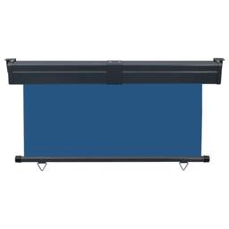 Berkfield Home Balcony Side Awning 145x250 cm Blue - thumbnail 4