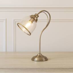 CGC Lighting Kate Antique Brass Table Lamp in Metallics - thumbnail 1